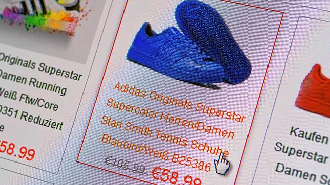 Schuhe zum Tiefstpreis? Bei solchen Lock-Angeboten sollte die Alarmlampen angehen.