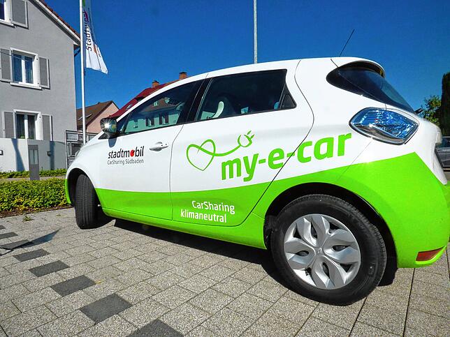 Carsharing ist auch aus Sicht der Stadtwerke ein Zukunftsthema. Drei Fahrzeuge gibt es bereits. Die Auslastung könnte aber noch deutlich ...