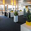 Dieses Bild zeigt ein Büro bei der J. Wagner GmbH in Markdorf im April 2021. Zu diesem Zeitpunkt arbeiteten etwa 85 Prozent der ...