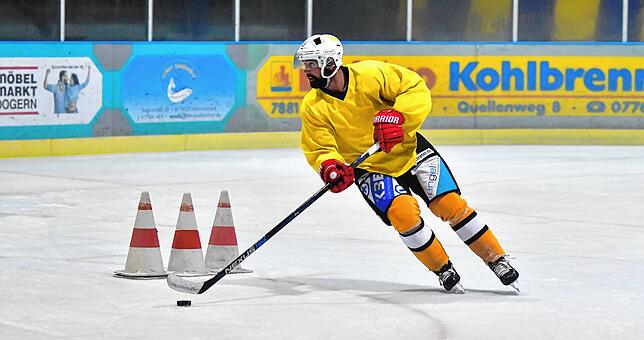 Bild 4: Impressionen aus dem Training beim EHC Herrischried