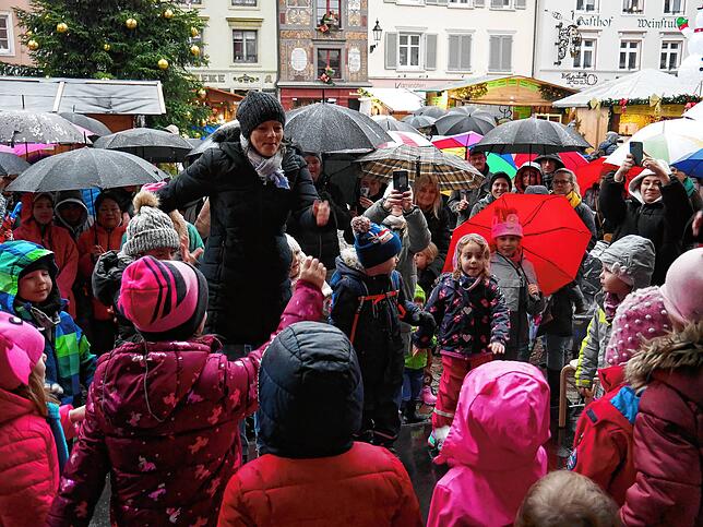 Bild 1: Bilder von der Eröffnung des Weihnachtsmarktes in Bad Säckingen