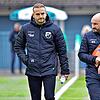 Nach dreieinhalb Jahren endet die Zeit für Benjamin Gallmann (rechts) als Cheftrainer der DJK Donaueschingen. Co-Trainer Jonas Schwer ...