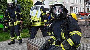 Bild : Die besten Bilder der Jahreshauptübung der Freiwilligen Feuerwehr Markdorf