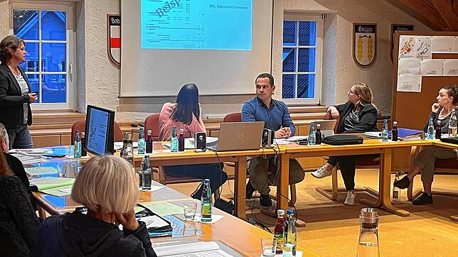 Stephanie Witulski von der Steg Städtebauentwicklung GmbH stellte dem Gemeinderat und Bürgermeister Jürgen Wiener ihre Arbeit vor. ...