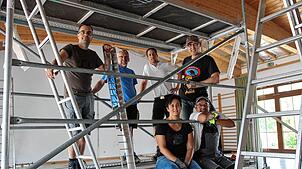 In der Oberalpfener Halle wurden viele Sanierungsarbeiten in Eigenleistung vorgenommen. Doch viele andere Projekte stehen noch an. Von ...