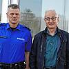Hansueli Loosli (links) und Walter Jucker blickten gemeinsam auf das vergangene Polizei-Jahr zurück.