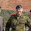 Donaueschingens Oberbürgermeister Erik Pauly, Oberstleutnant Timo Elbertzhagen und Brigadegeneral Christian Friedl stehen für den ...