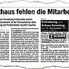 Seit eineinhalb Jahren ist die Personalsituation im Rathaus immer wieder Thema.