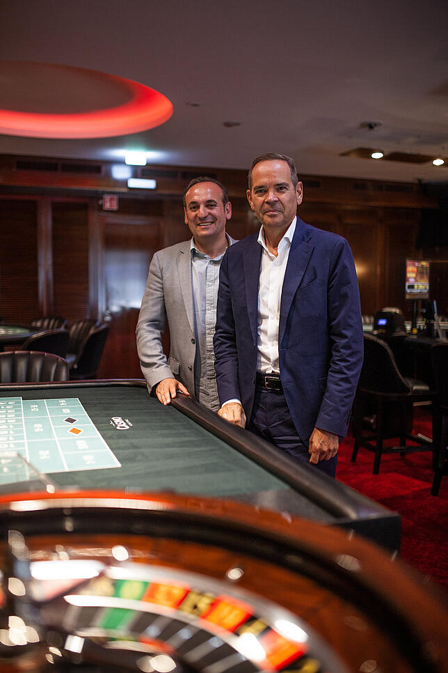 Das klassische Glückspiel wie Roulette oder Black Jack macht mittlerweile nur noch etwa 25 Prozent des Umsatzes aus. Das sagen Otto ...