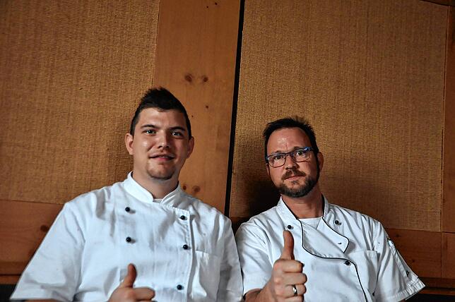 Lukas und Marc Bernauer, Restaurant &bdquo;Küssaburg&ldquo; in Bechtersbohl.