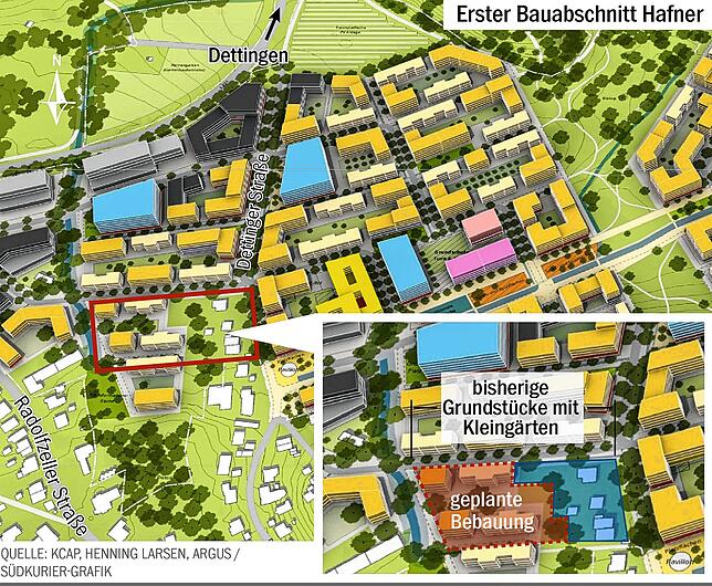 Bild 3: Hafner-Anwohner: Sie werfen der Stadt Konstanz „Enteignung und Spekulation“ vor
