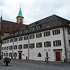 Das Landgericht Ravensburg am Marienplatz.