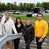 Am Mittwoch, 8. Mai, kommt Dieter Thomas Kuhn, danach startet das Campus-Festival. Veranstalter Xhavit Hyseni (rechts) wird dabei ...