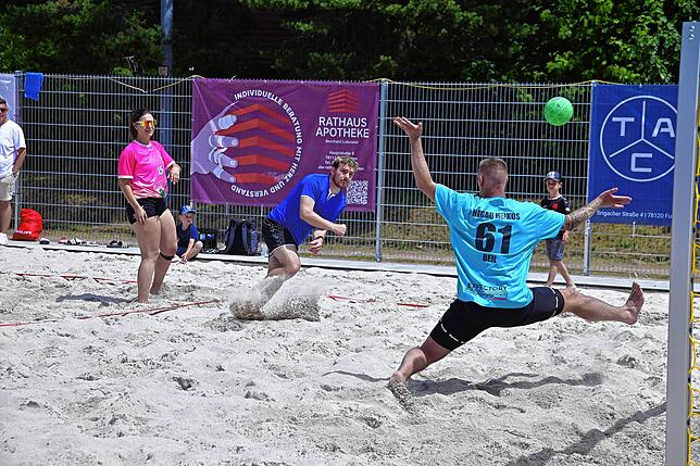 Bild 19: Bilder von der Einweihung des Beach-Handballfelds in St. Georgen