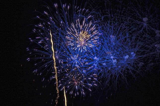 Bild 14: Bilder vom Seehasenfest-Feuerwerk 2022
