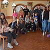 Die Flüchtlinge im Badischen Hof, von denen hier die meisten zu sehen sind, freuen sich über die große Hilfsbereitschaft.