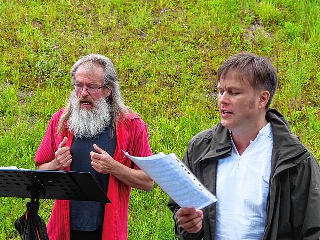 Frischluft ist garantiert beim Singen im Freien.