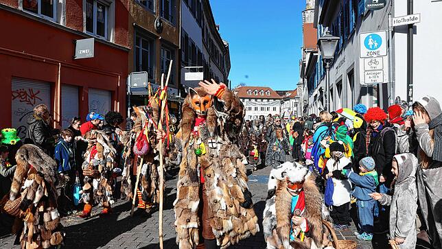 Bild 22: Kinderumzug 2023: Der Rosenmontag gehört den kleinen Mäschgerle