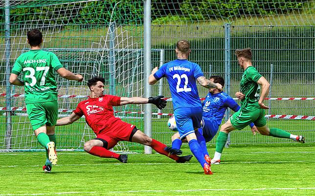 Bild 1: TSV Aach-Linz verliert im ersten Aufstiegsspiel – wir haben die besten Bilder!