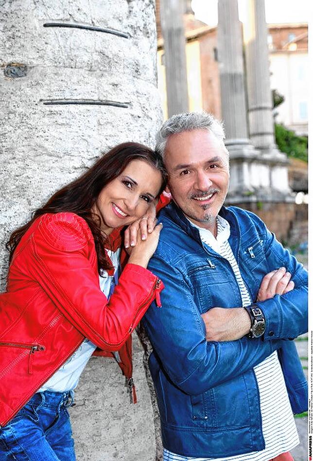 Anita Hofmann und ihr Liebester Christian Filip freuen sich auf ihren „schönsten Tag im Leben“.