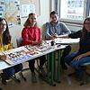 Annika Bauer, Nadine Schlageter, Nicola Koch und Hannah Stolze (von links) sind gemeinsam mit Benjamin Henkes und Jakob Stolze ...