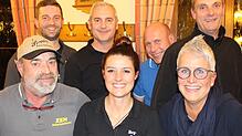 Die frisch gewählten Berggeister: Tobias Bühler, Markus Dittmer, Christoph König (hinten von links) sowie Arno Möhrle und Anja Keller ...