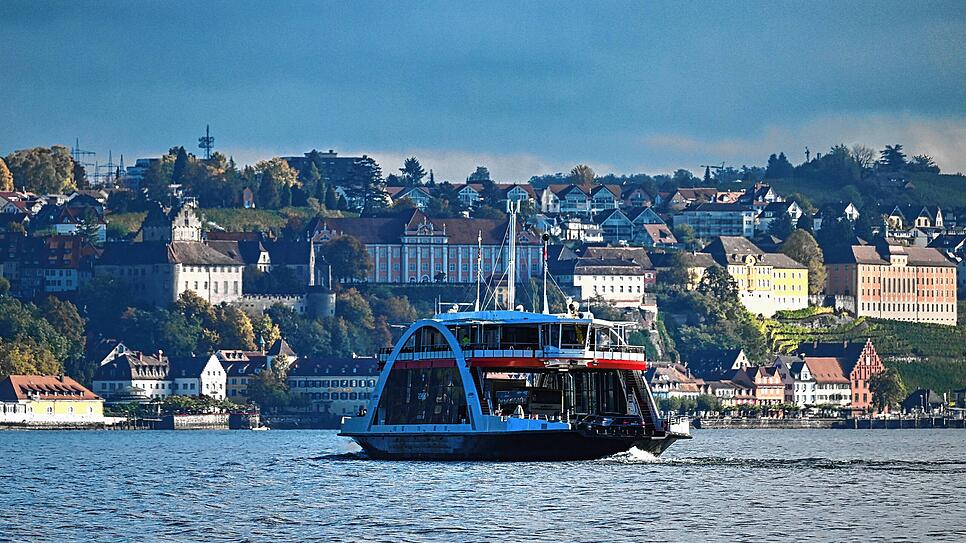Bild : Pegel sinkt, Schnee fehlt: Droht Niedrigwasser am Bodensee in diesem Jahr?