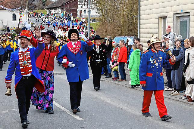 Bild 8: Narrenumzug in Rickenbach: Fasnacht in Bildern – die besten Eindrücke