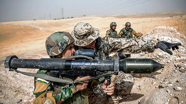 Auch mit Panzerfäusten – hier ein Bild aus dem Irak – soll auf dem Gelände am Rande des Schwarzwalds geübt werden.