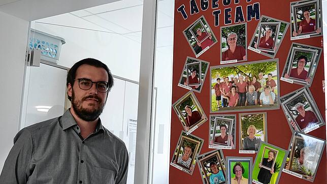 Frank Ganser, der mit Mirjam Klein die Sozialstation St. Heimerad in Meßkirch leitet, organisiert auch die Tagespflege.