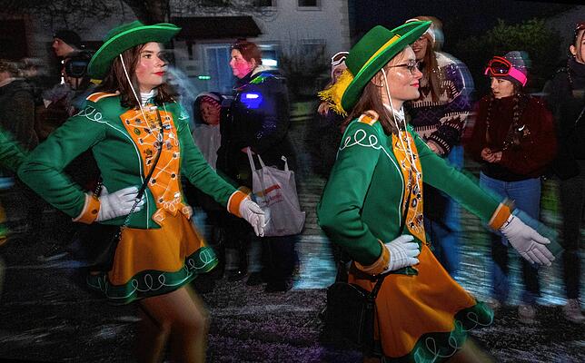 Bild 19: Bilder vom Nachtumzug beim Narrentreffen in Thalheim