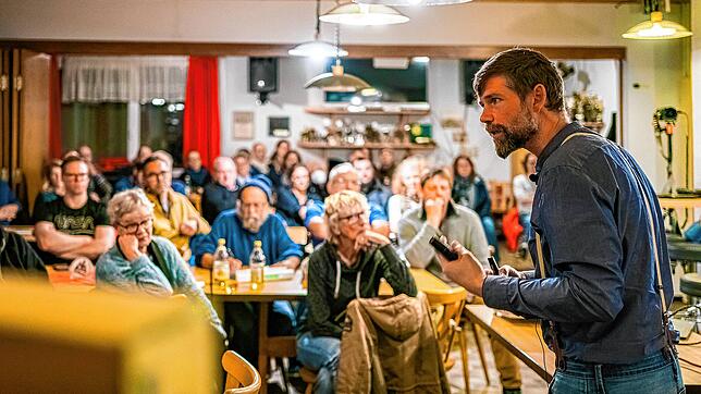 Der Informationsabend des Vereines Kulturraum Klettgau zur Genossenschaftsgründung stieß auf großes Interesse. Im Bild ...