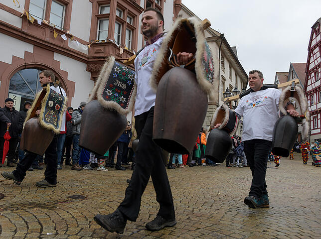 Bild 10: Tausende Hästräger und Musiker in Pfullendorf: Bilder vom Umzug (2)