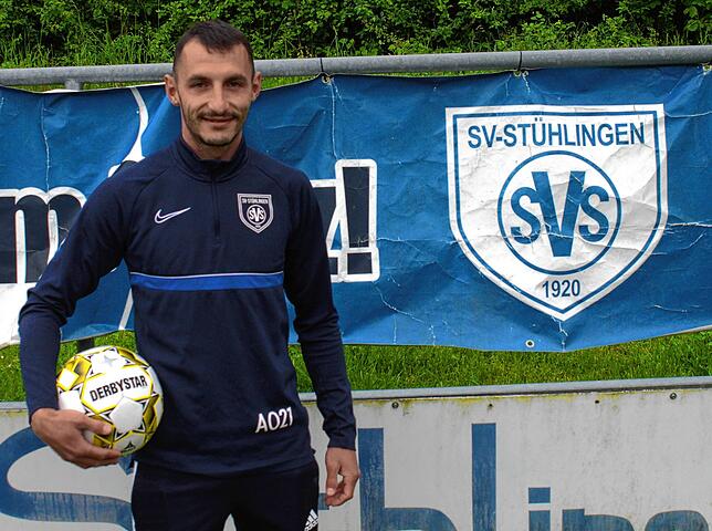 Sportliche Heimat: „Der SV Stühlingen und die Menschen hier haben mir in der ersten Zeit unheimlich viel geholfen“, blickt Adelin ...