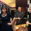 Tamara Herre in ihrer Boutique in Konstanz, Igor Dzombic und Gordana Vlajic-Dzombic in ihrer Bar in Kreuzlingen.