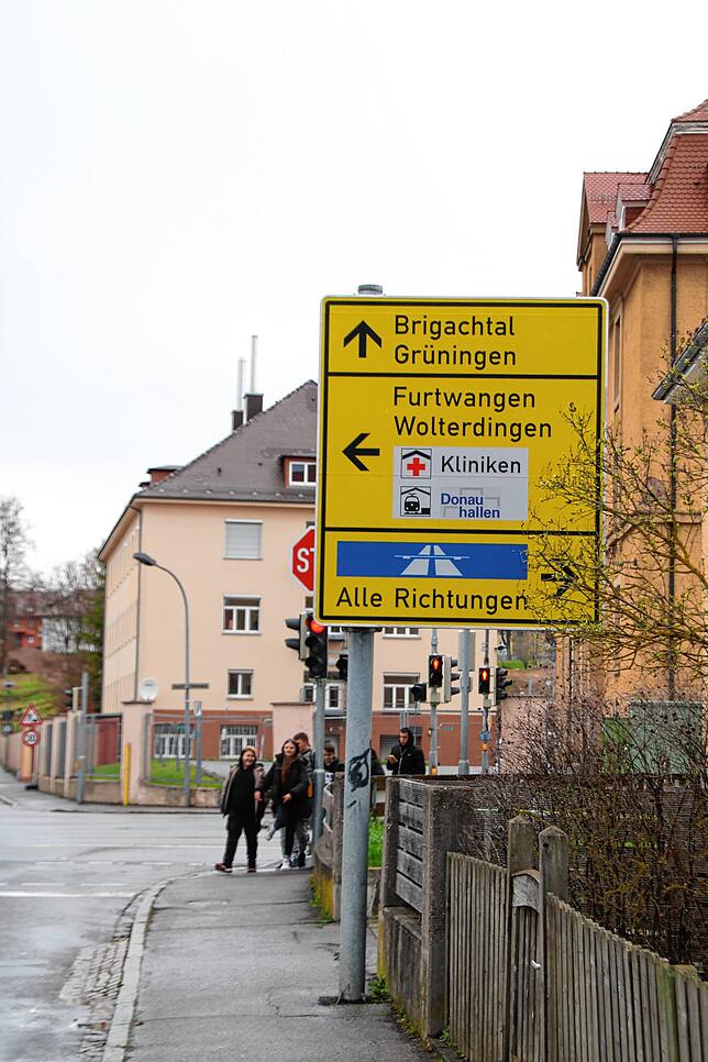 Mit der Einführung des City-Ring braucht es auch viele neue Schilder.