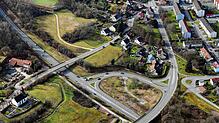 Der Eichener Knoten bekommt ab 2030 seine kreuzungsfreien Anschlüsse &ndash; wenn die jetzigen Pläne umgesetzt werden. Die B&nbsp;518 ...