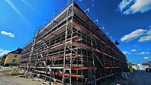 Die neue Sporthalle der Bundeswehr ist fast fertig. Ende Juni soll der Probe-Betrieb starten.