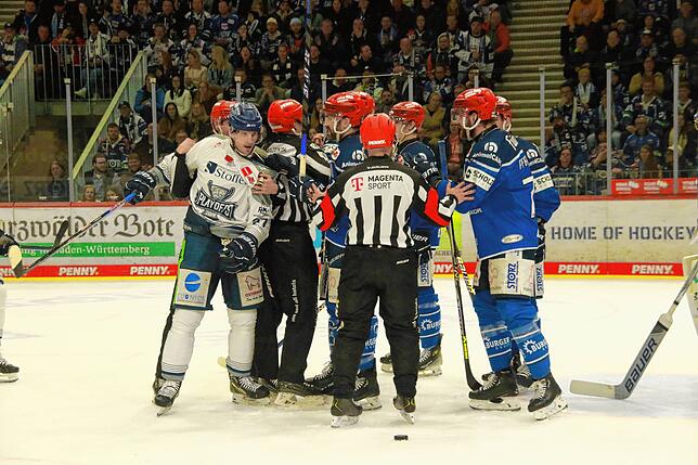 Bild 21: Fans, fliegende Fäuste und Feiern &ndash; Bilder vom 5:1 der Wild Wings gegen Straubing