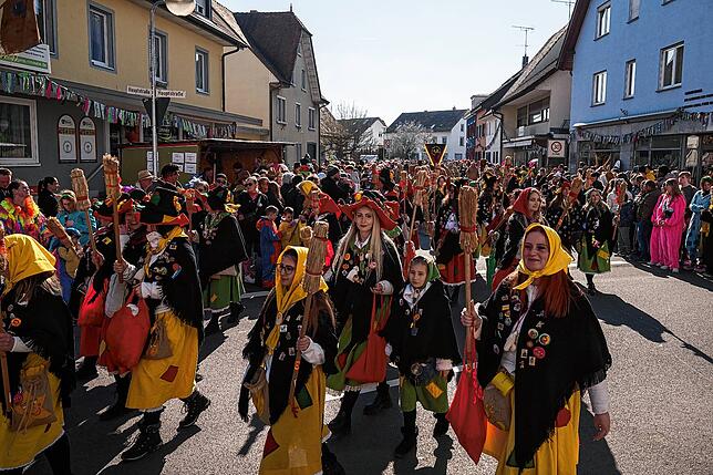 Bild 40: Unvergessliche Bilder vom Rosenmontagsumzug in Gottmadingen: So bunt war die Fasnacht 2025!