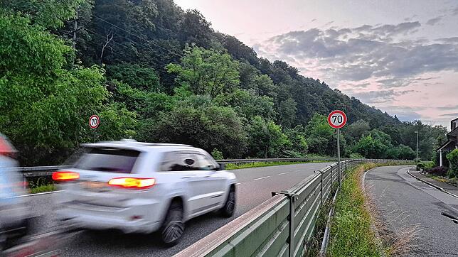 Beim Lärmaktionsplan soll die 70er-Zone der Umgehungsstraße B518 bei Öflingen ausgeweitet werden.