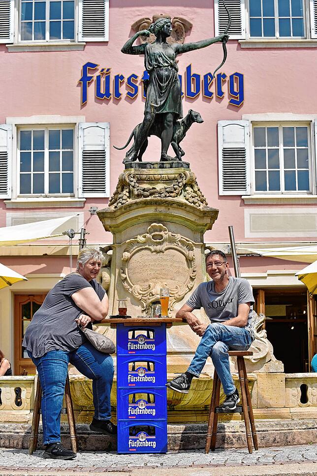 Bild 18: Heißer Auftakt am Samstag beim Donaueschinger Donauquellfest