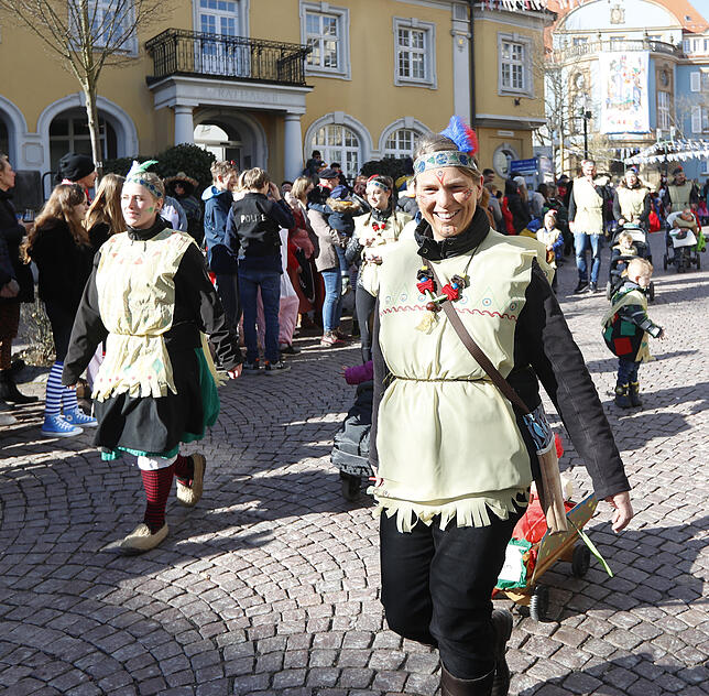Bild 18: Bilder vom Kinderumzug in der Donaueschinger Innenstadt