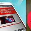 In Chatgruppen wird für die Demo am 9. Mai unter dem Motto &bdquo;Für unsere Grundrechte. Für unsere Kinder.&ldquo; geworben (Bild ...