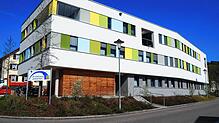 Das Ärztehaus in Jestetten ist Bestandteil des Medizinischen Versorgungszentrums (MVZ) im Jestetter Zipfel und in Hohentengen.