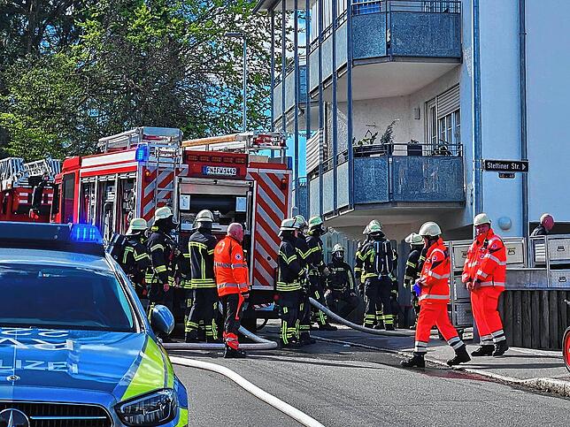 Den Brand im Keller eines Wohngebäudes im April vergangenen Jahres bekam die Feuerwehr schnell in den Griff.