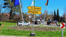 Die seit Monaten gesperrte Bundestraße 33 und auch die Landesstraße 177 zwischen der Bundesstraße und Königsfeld werden wieder ...