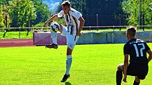 Premiere: Manuel Pinke &ndash; hier ein Archivbild &ndash; traf beim 5:2-Erfolg des FC Wittlingen gegen den TuS Efringen-Kirchen ...