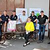 Corona kann das Villinger Weinfest nicht stoppen. Oliver Bittlingmeier (von links), Thorsten Schleich, Hannes Bürner, Mike Gildner, ...