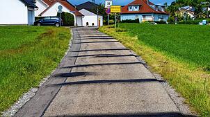 Neue Touristenattraktion? So sieht der Schuhmacherhäusleweg in Unterkirnach im oberen Bereich aus.